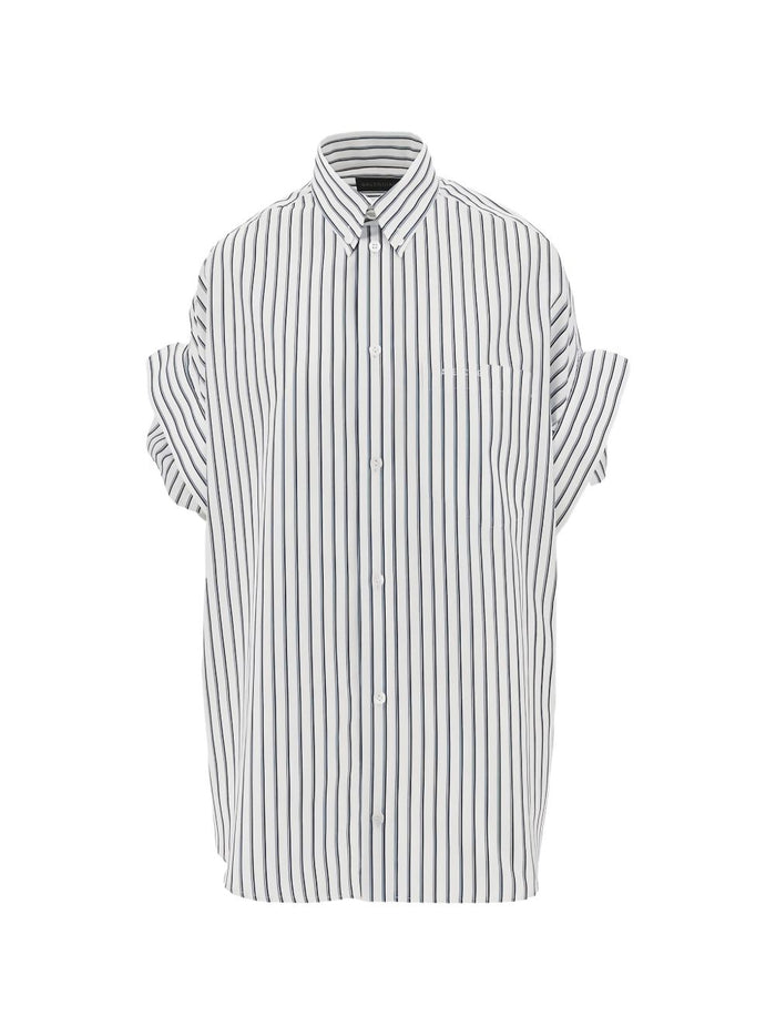 Balenciaga Sweaters White/blue