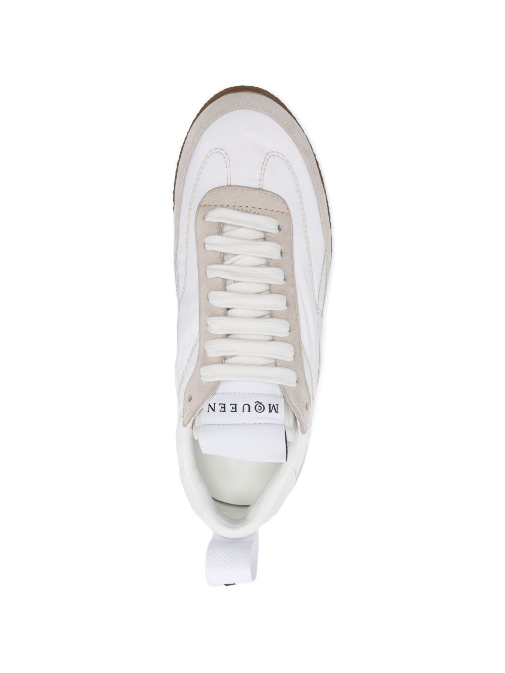 Alexander McQueen Flat shoes White/lamb/white
