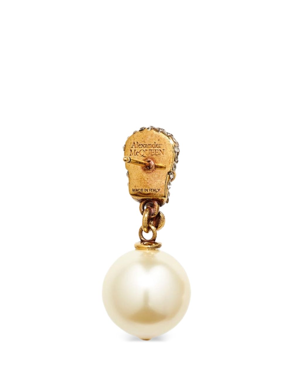 Alexander McQueen Bijoux Antique Gold Brass