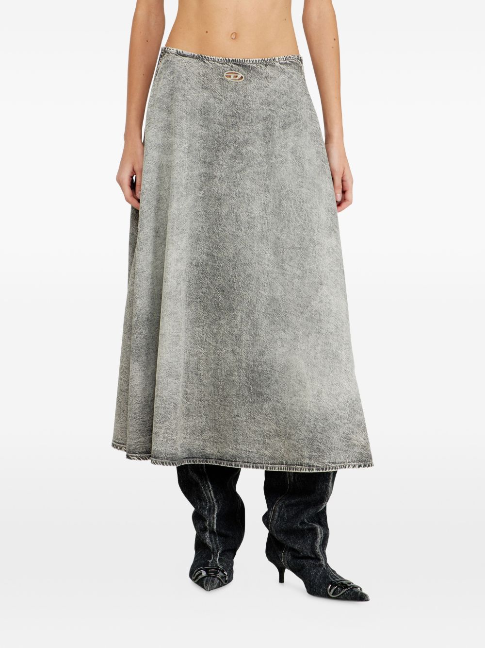 Diesel Skirts Grey Co Cly Md