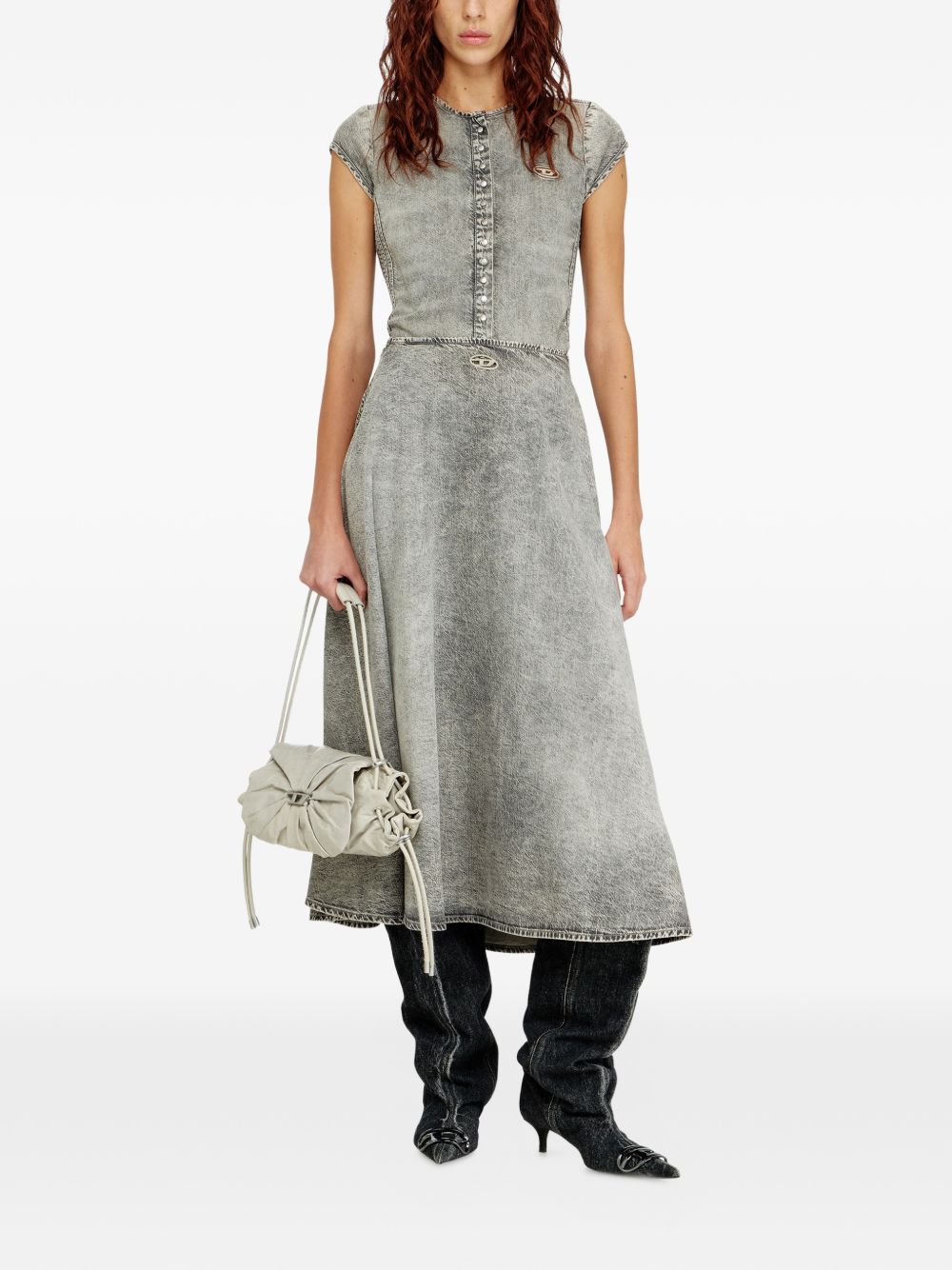 Diesel Skirts Grey Co Cly Md