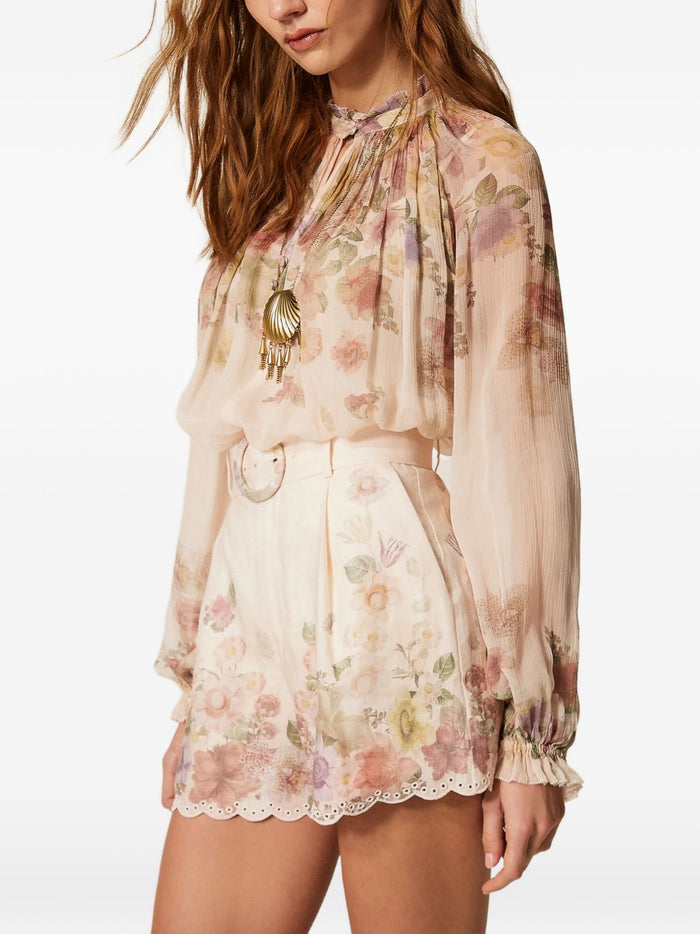 Twin-set Shirts Wildflowers/pastel