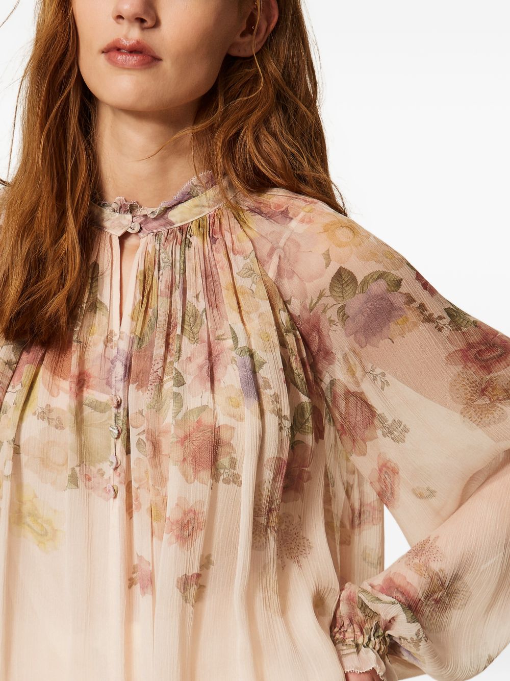 Twin-set Shirts Wildflowers/pastel