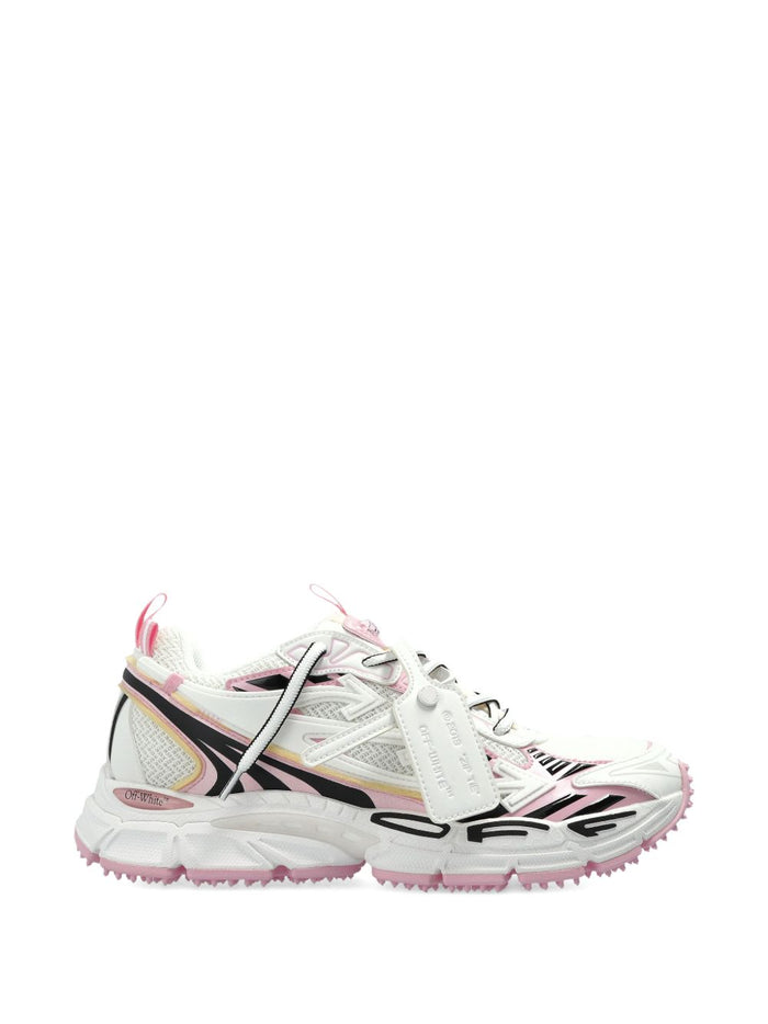 Off-White Flat Shoes White Soft Pink