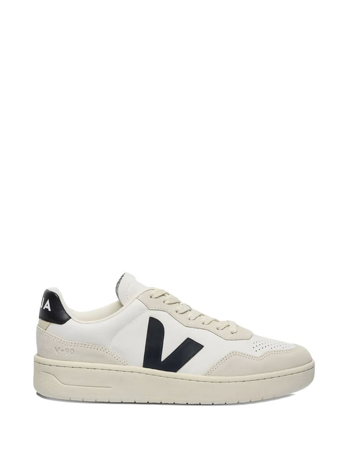 Veja Flat shoes Bianco Black