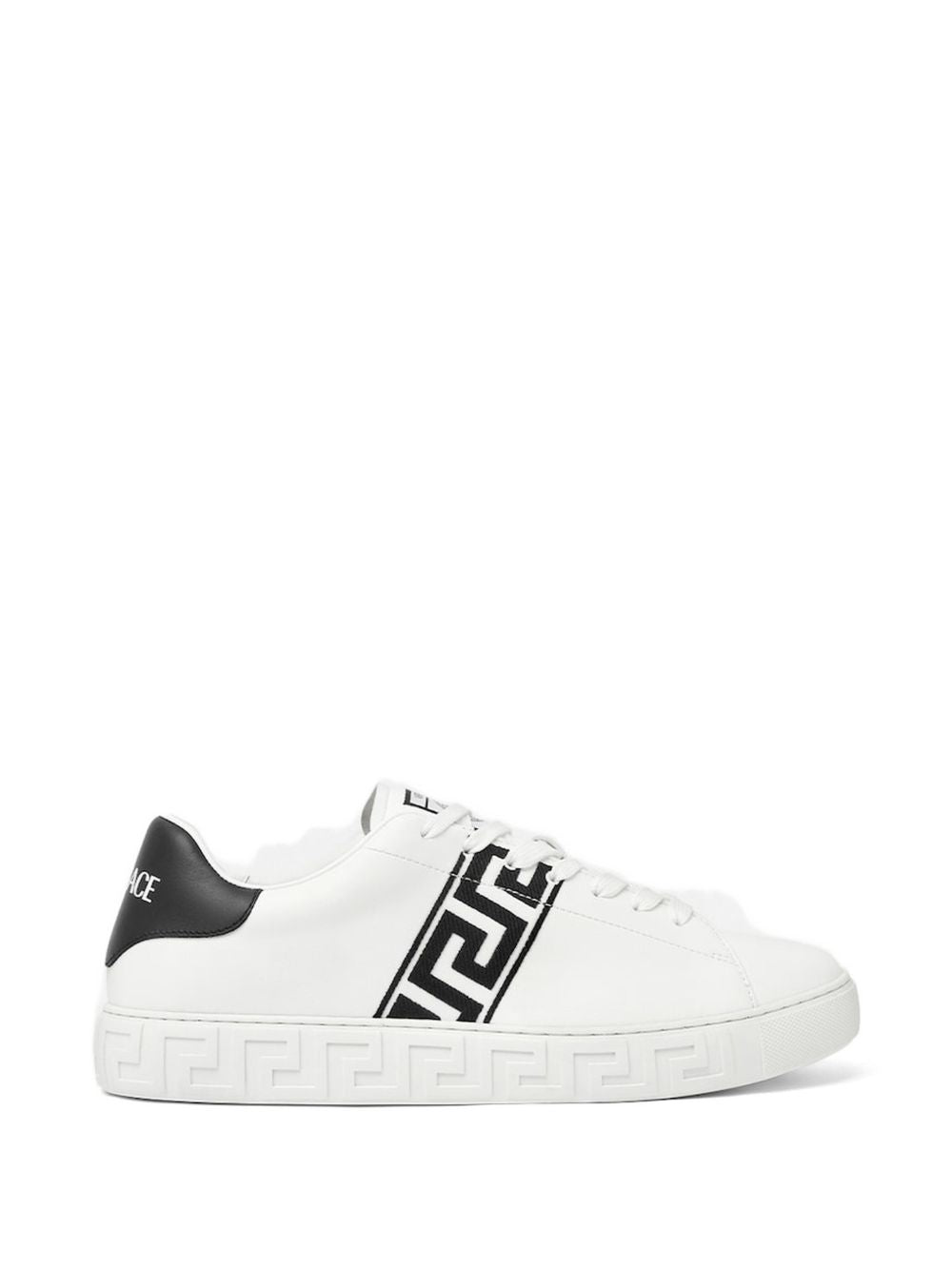 Versace Flat Shoes White/ Black
