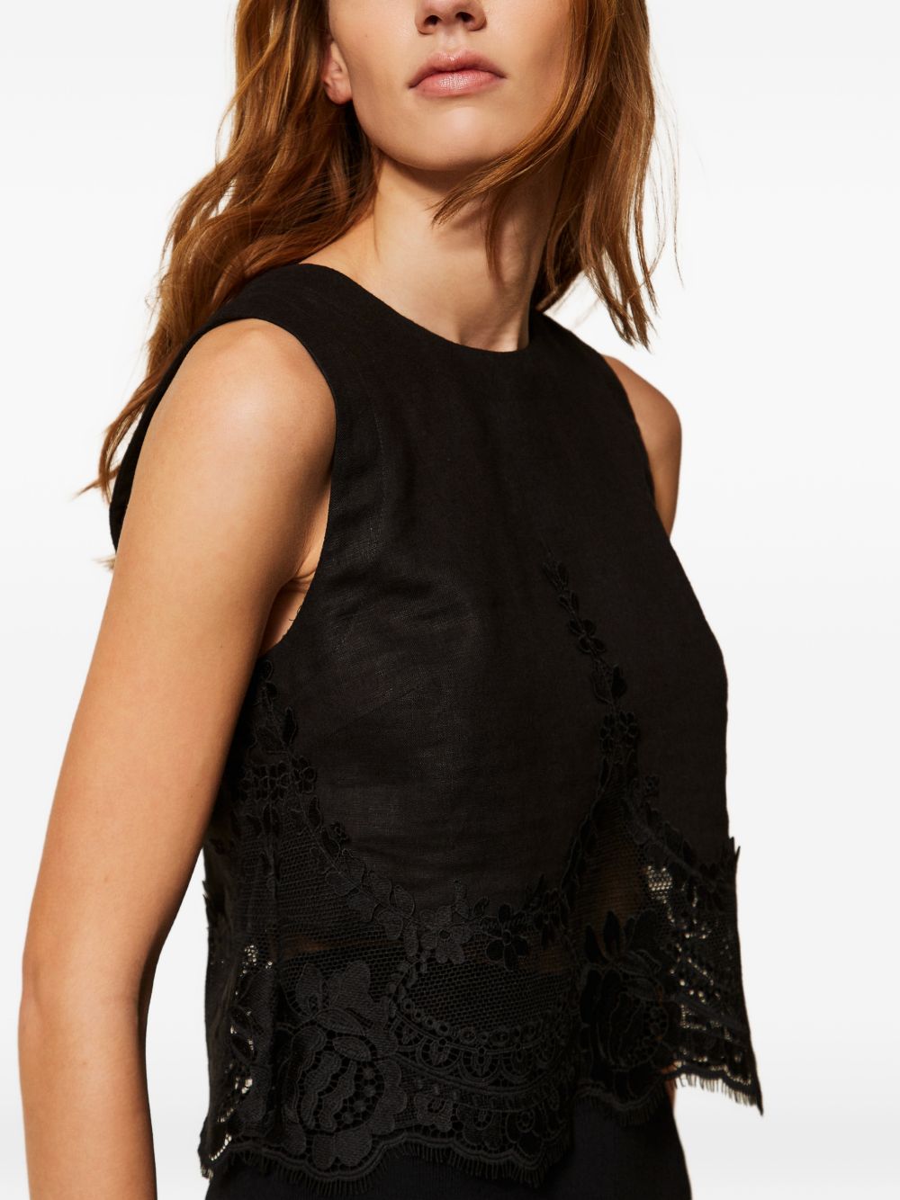 Twin-set Top Black
