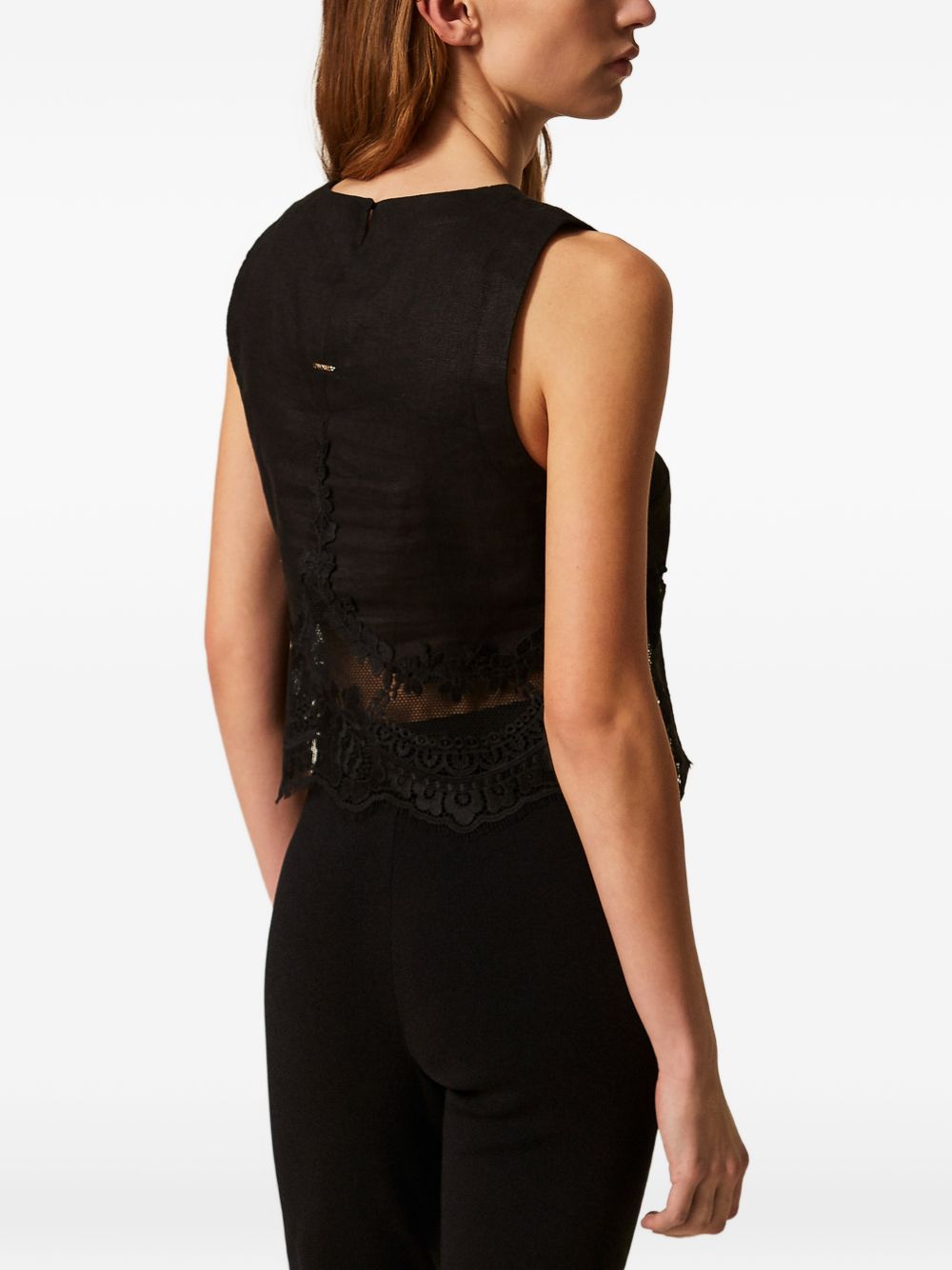 Twin-set Top Black