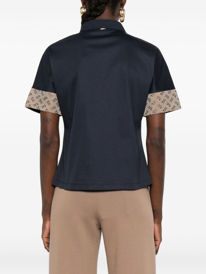 Herno T-Shirts And Polos Blu Navy