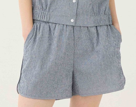 Eleh Shorts Grey-blue
