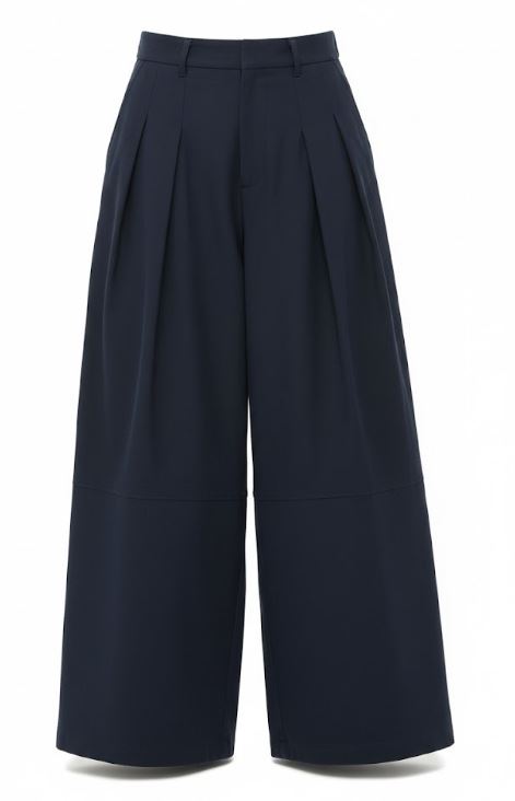Eleh Trousers Navy Blue