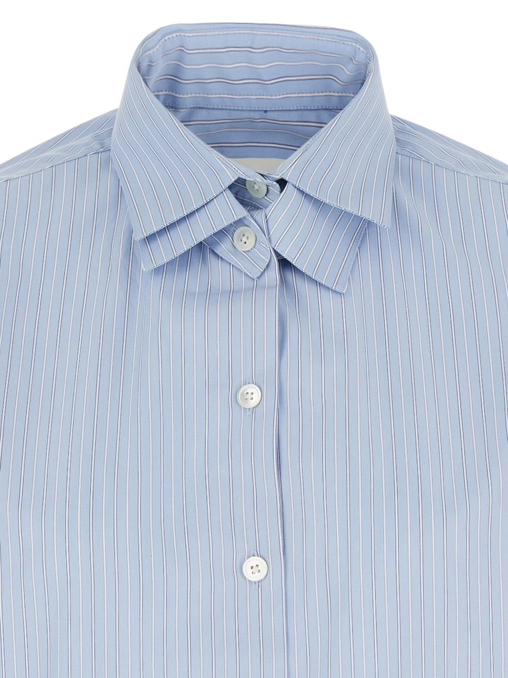 ROHE Shirts Blu Stripe