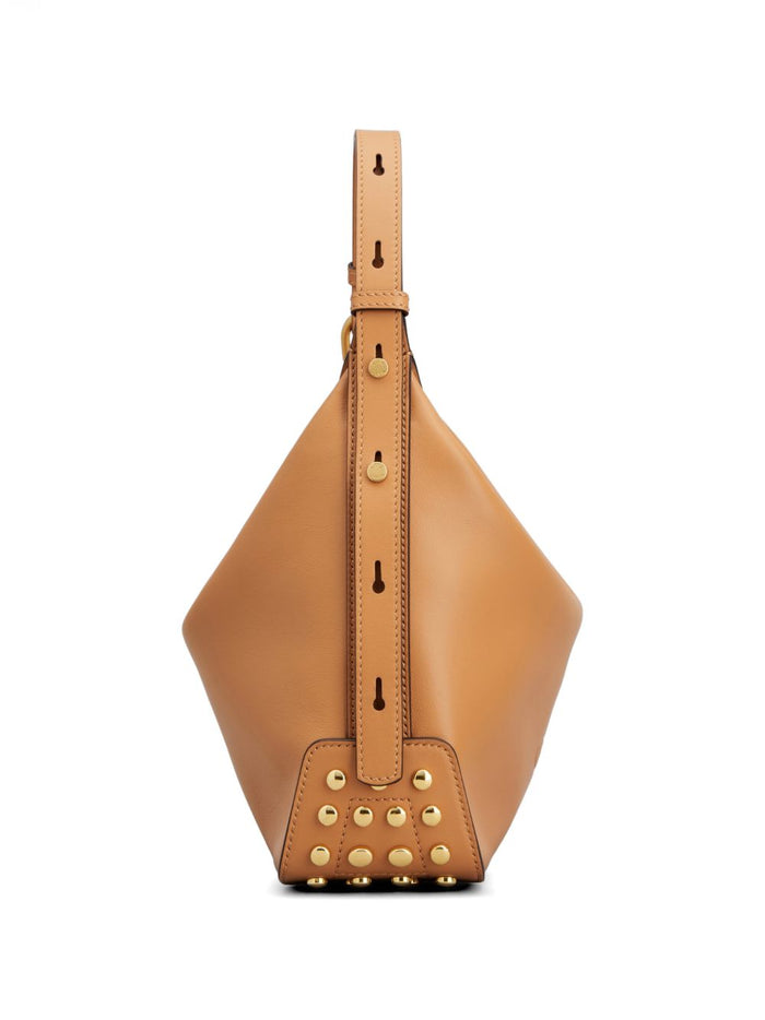 Tods Bags Camel Leather