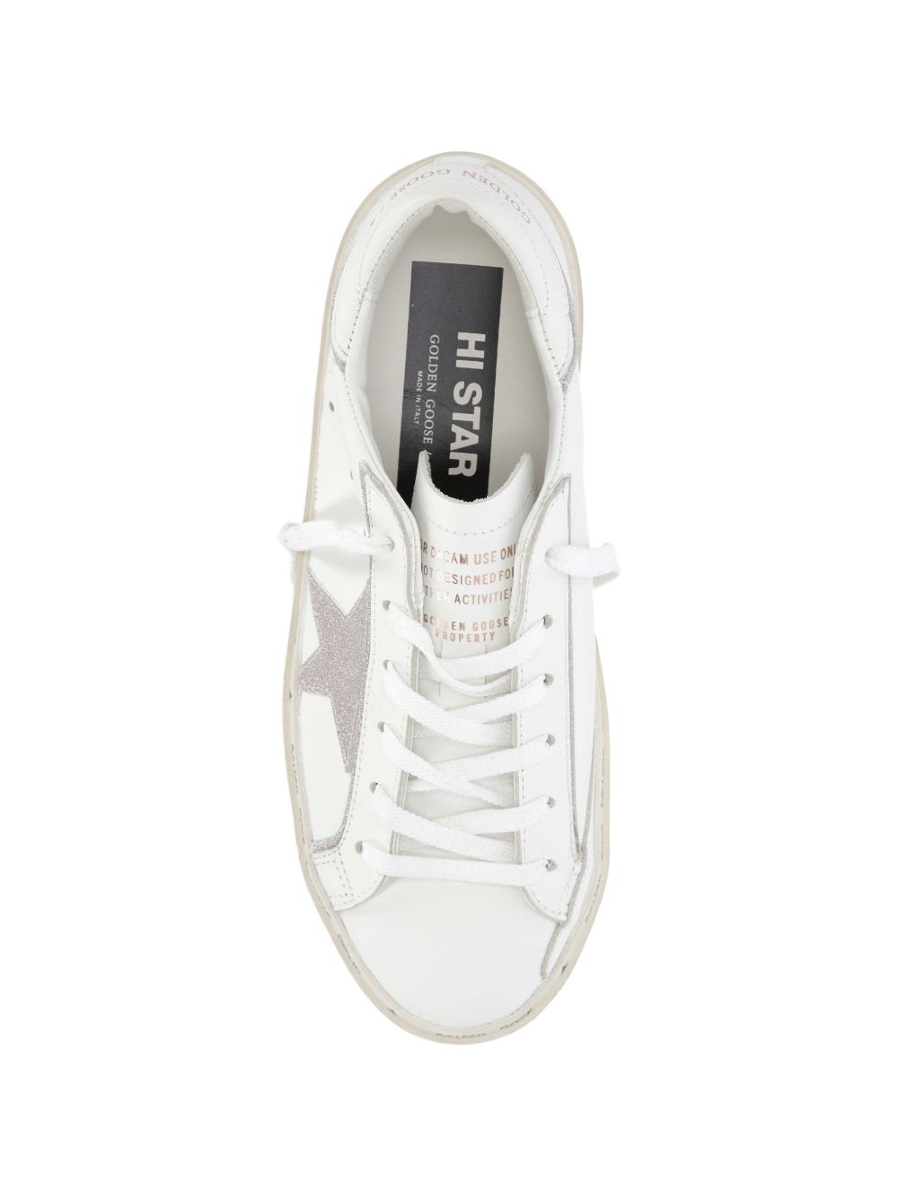 Golden Goose Flat shoes White/platinum