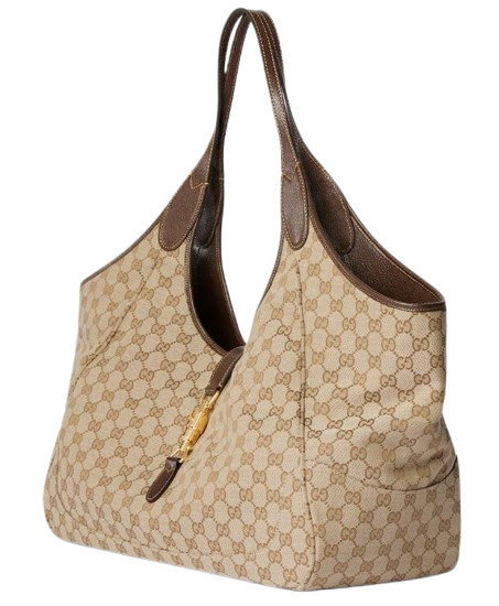 Gucci Bags Vintag.sand/dk Brown