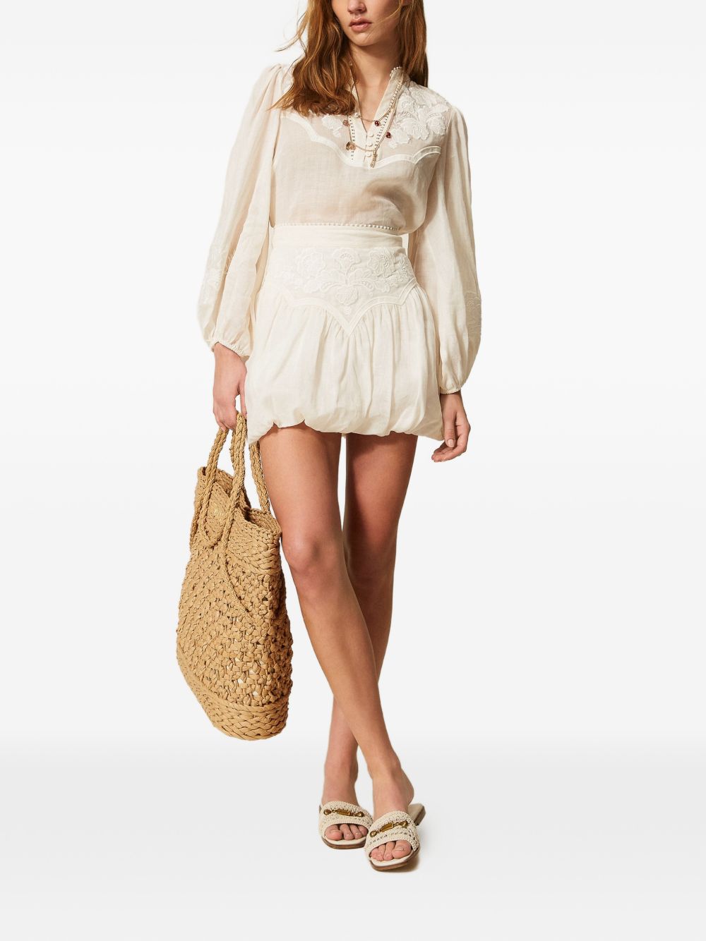 Twin-set Skirts Madreperla