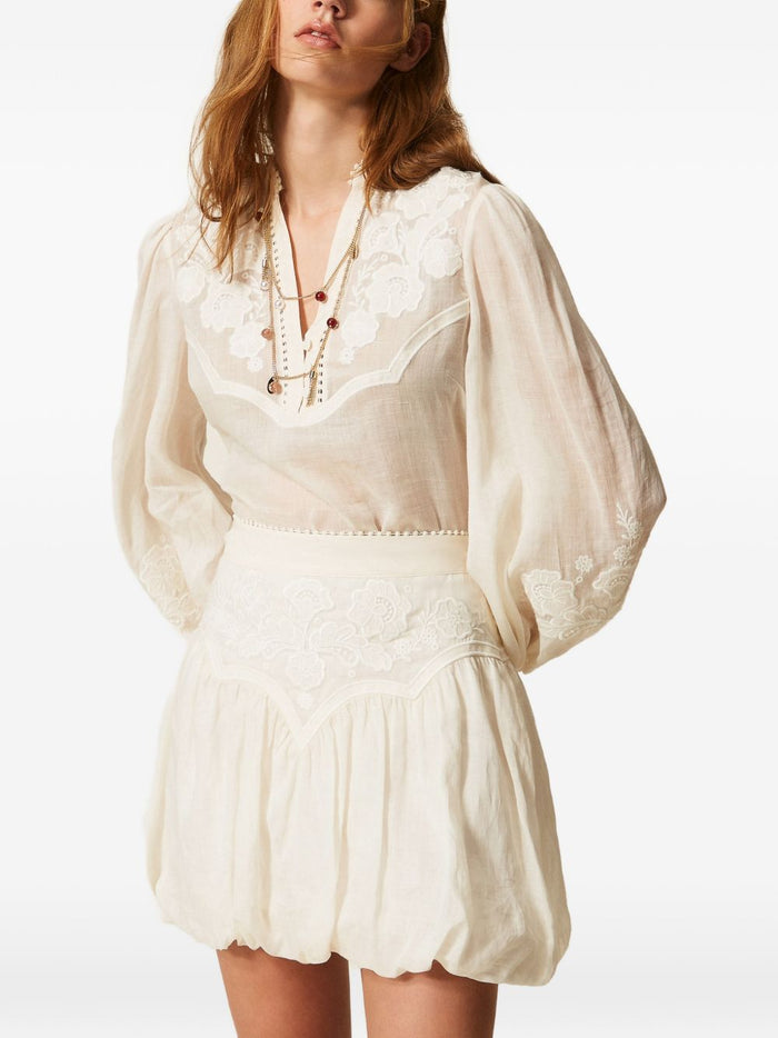 Twin-Set Shirts Madreperla