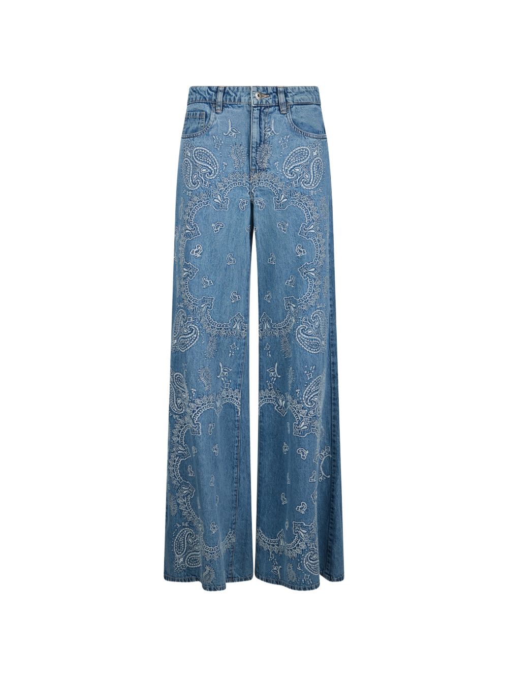 LIU JO BLUE DENIM Trousers Ind.embro