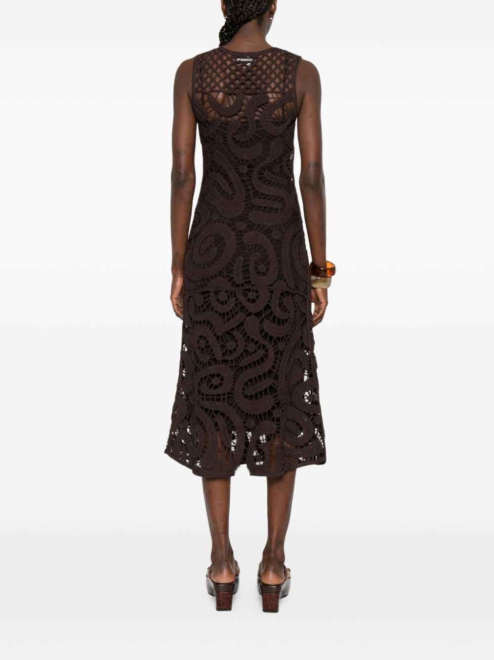 Pinko Dresses Brown