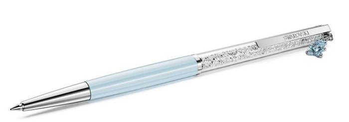 Swaroski Light Blue Writing Instruments