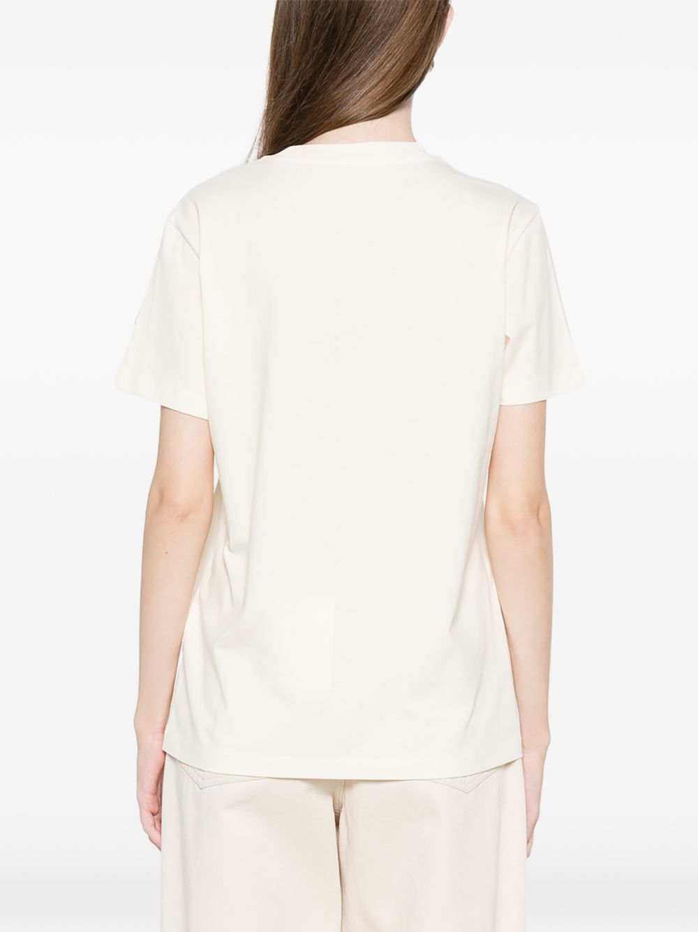 Moncler T-shirts and Polos Ivory