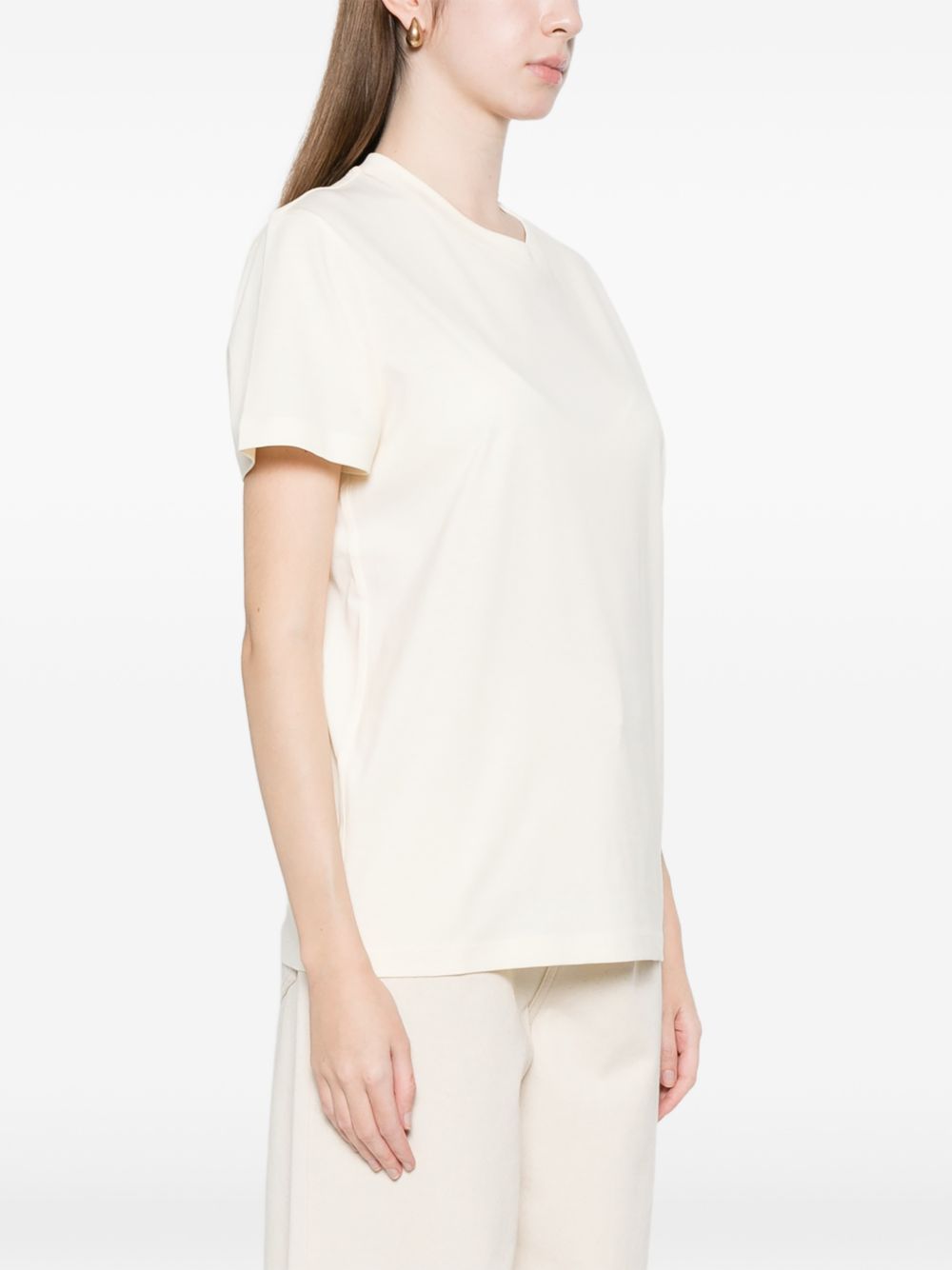 Moncler T-shirts and Polos Ivory