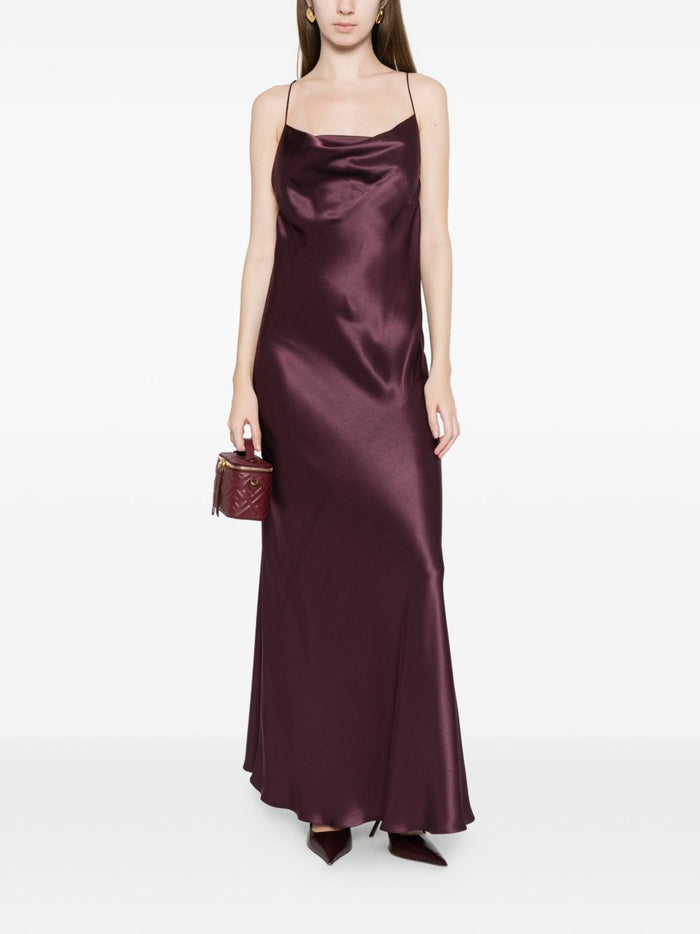 Pinko Dresses Bordeaux Ac Pl