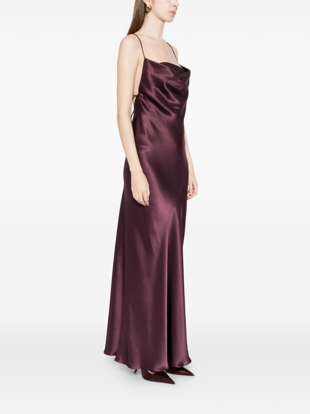 Pinko Dresses Bordeaux Ac Pl