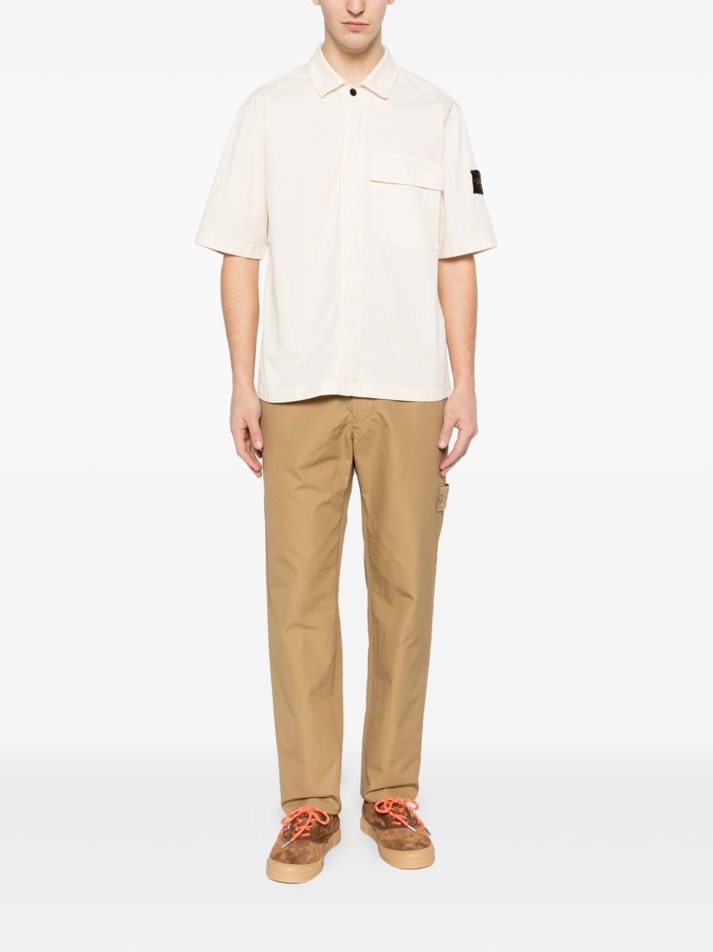 Stone Island Trousers Beige