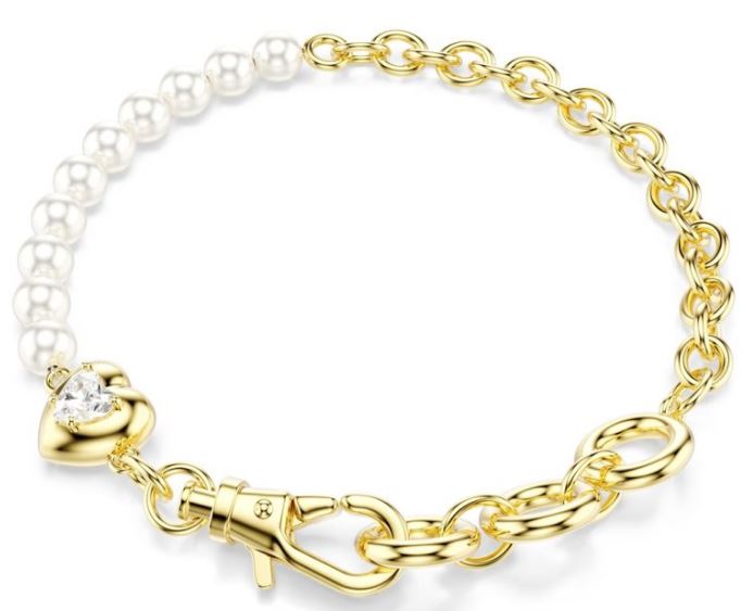 Swaroski Bijoux Gold / White