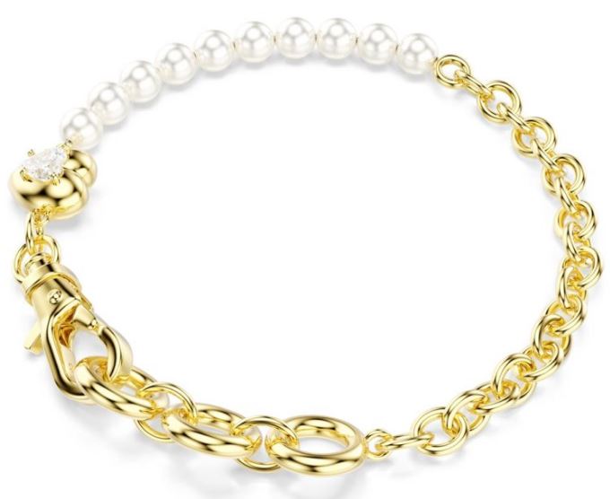 Swaroski Bijoux Gold / White