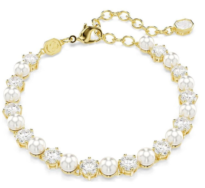 Swaroski Bijoux Gold / White