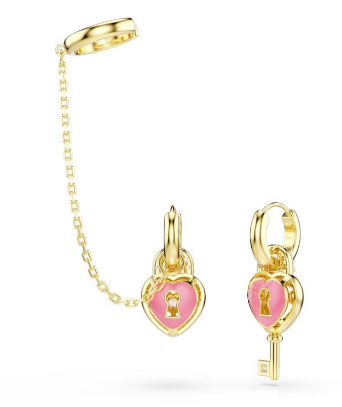 Swaroski Bijoux Gold / Pink