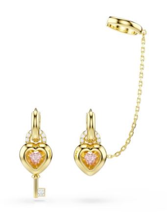Swaroski Bijoux Gold / Pink