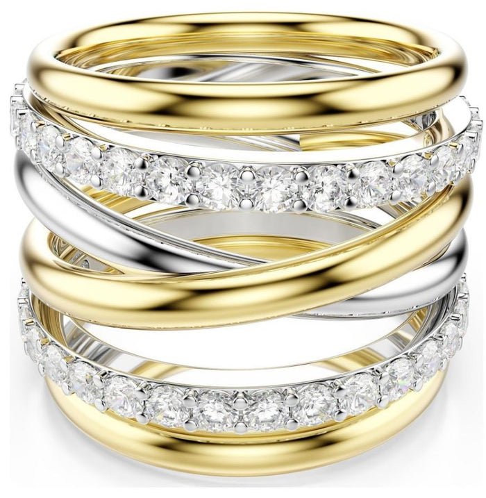 Swaroski Bijoux Gold And Silver