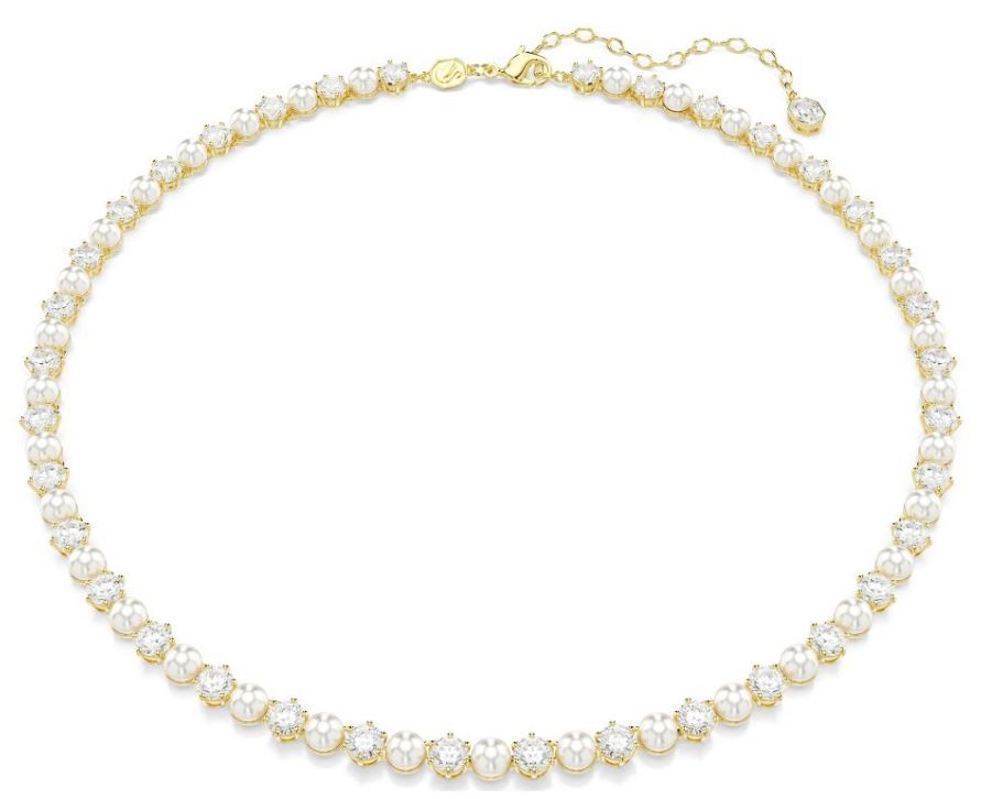 Swaroski Bijoux Gold / White