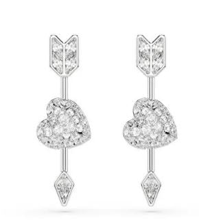 Swaroski Bijoux Silver / Pink