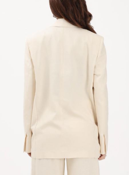 Pinko Jackets Bianco Cigno Vi Pl Ea