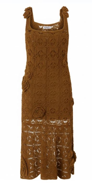 Pinko Dresses Brown