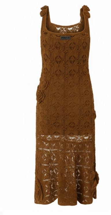 Pinko Dresses Brown