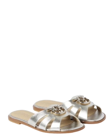 Pinko Flat shoes Silver