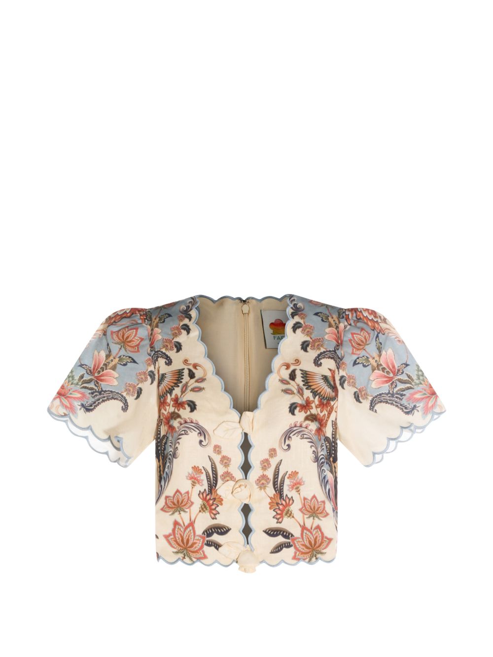FARM RIO Top Boho Butter