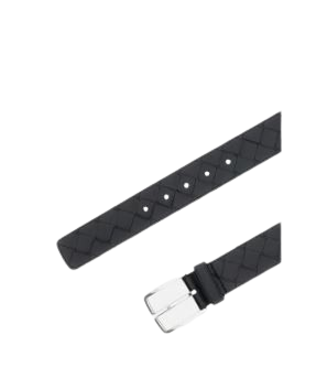 Bottega Veneta Belts Black Silver