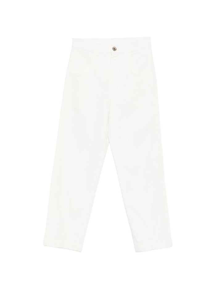 Eleventy Trousers White