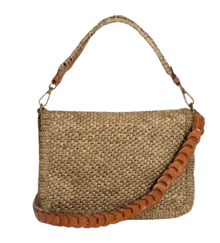 IBELIV Bags Dark Tea Raffia