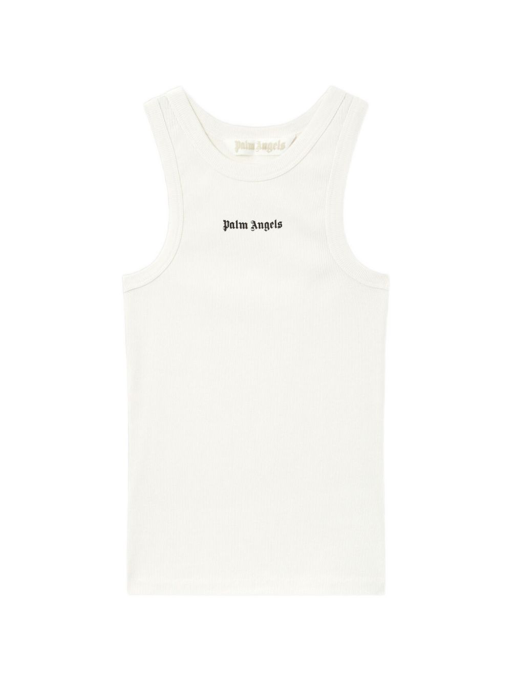 Palm Angels Top Off White Black