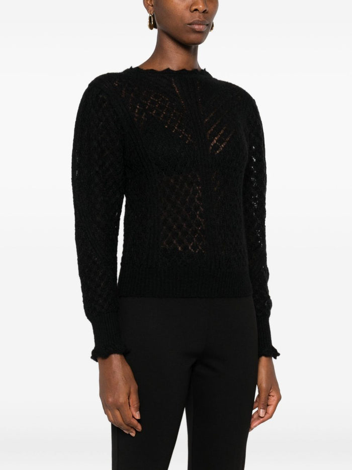 Twin-Set Sweaters Black Pa Wm Wo