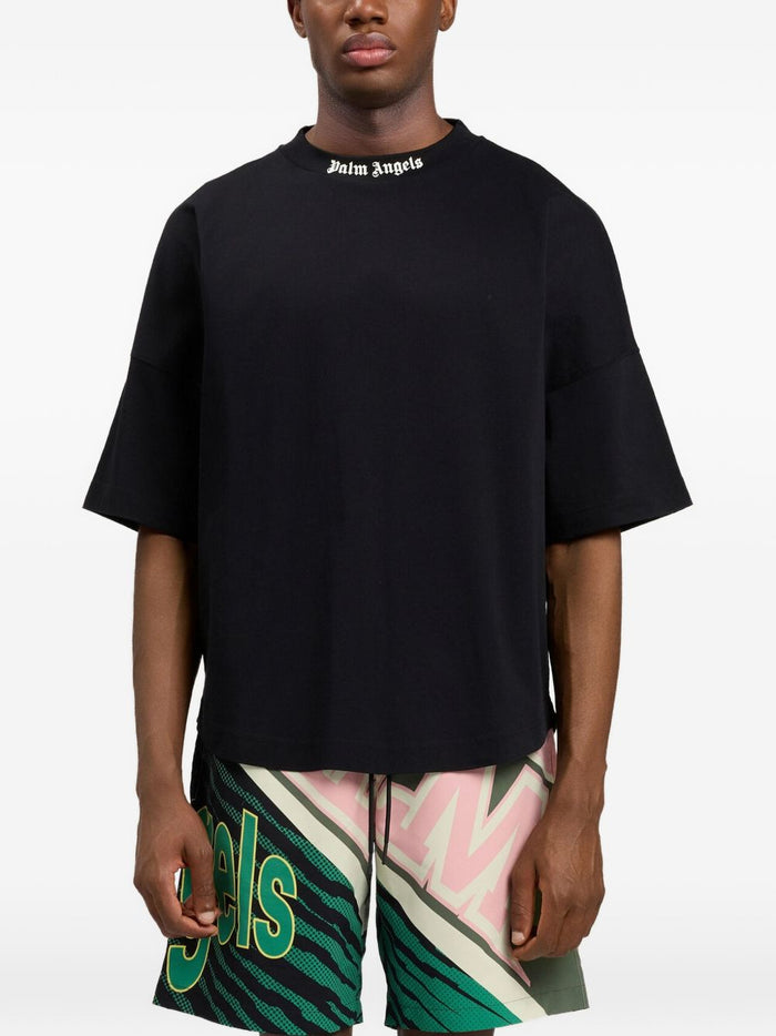 Palm Angels T-shirts and Polos Black Off White