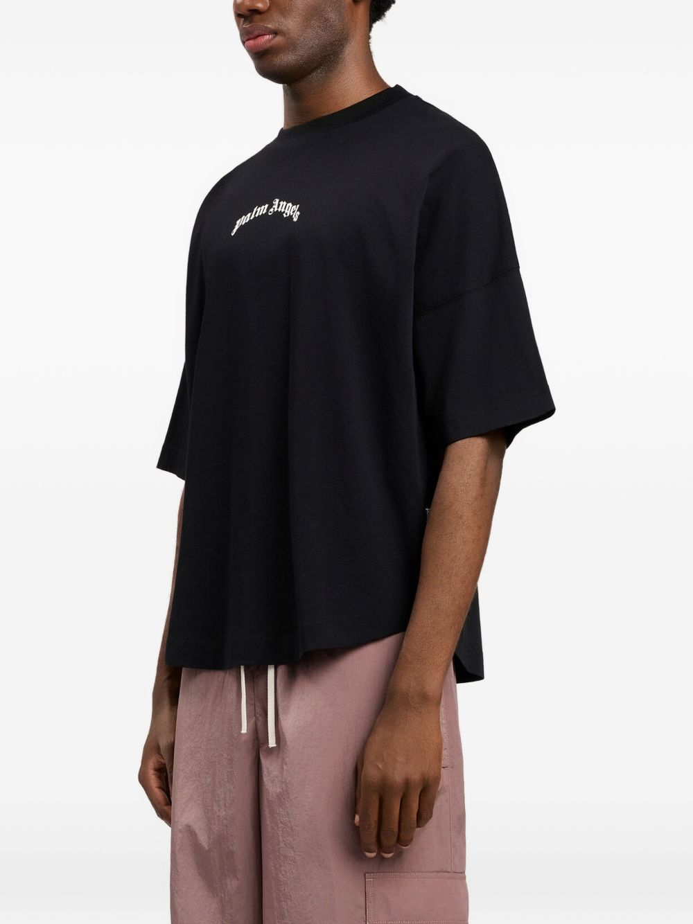 Palm Angels T-shirts and Polos Black Off White
