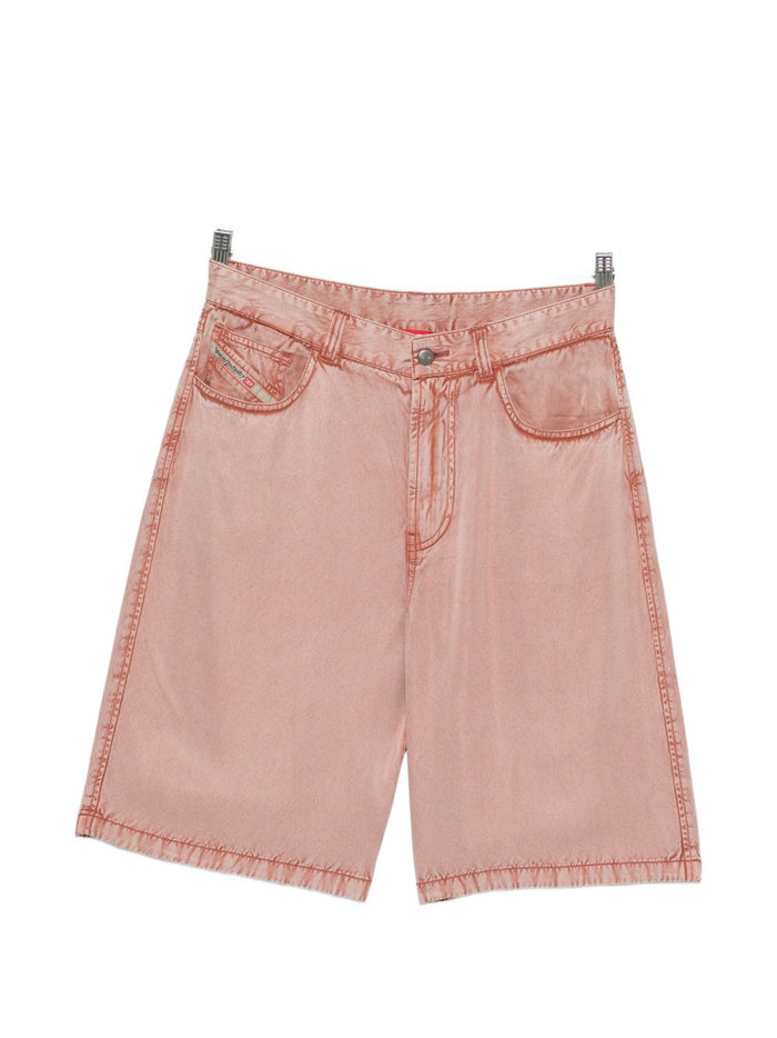 Diesel Shorts Pink Viscosa